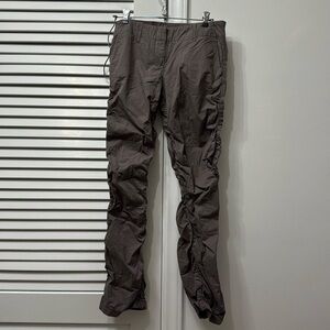 Anthropologie Jigsaw Gray Slacks Pants SZ 8 - 100% Cotton